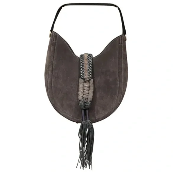 Altuzarra Bags Altuzarra Ghianda Charcoal Grey Hobo Shoulder Bag Poshmark